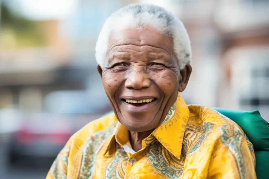 Nelson Mandela var en stor demokratisk leder